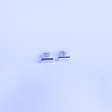 Tube Stud Earrings
