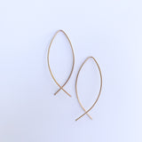 Cross Over Earrings