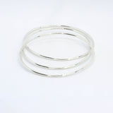Silver Bangles
