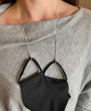 Silver Mask Lanyard - Figaro Chain