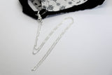 Silver Mask Lanyard - Figaro Chain