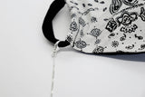 Silver Mask Lanyard - Figaro Chain