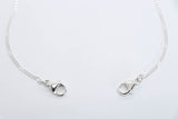 Silver Mask Lanyard - Figaro Chain