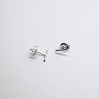 Line Stud Earrings