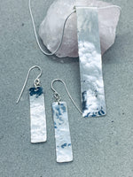 Textured Rectangle Necklace